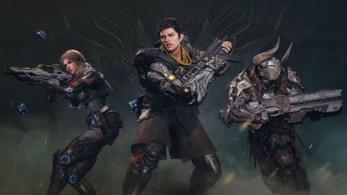 Lepic, a playable character from the game The First Descendant, wearing detailed... wallpaper download