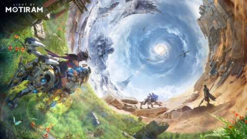 A high-detail cinematic shot of a character from the game Light of Motiram, featuring... wallpaper