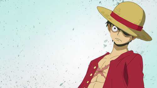 A high-resolution, detailed portrait of the character Monkey D. Luffy from the anime... pictures for wallpaper