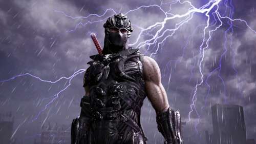 Ryu Hayabusa from the Ninja Gaiden series prepared for combat in Ninja Gaiden 4 free background images