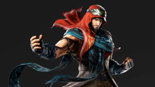 A dramatic portrait of the character Shaheen from the video game Tekken 8 against... free hd wallpapers