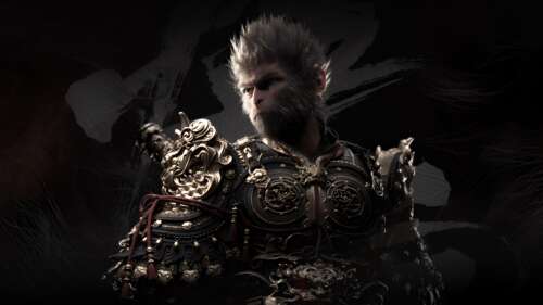 A cinematic and high-detail portrait of the Destined One from the video game Black... free wallpaper