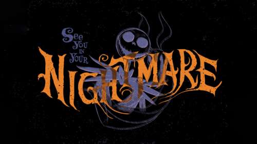 A frightening, shadowy figure lurking in the deep darkness of a nightmare-themed... wallpaper