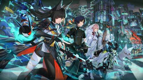 High-resolution cinematic art of Hoshimi Miyabi from Zenless Zone Zero Desktop free hd wallpapers