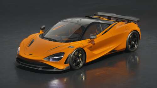A high-resolution, cinematic shot of the McLaren 750S Le Mans supercar, highlighting... 4K (Ultra HD) free hd wallpapers