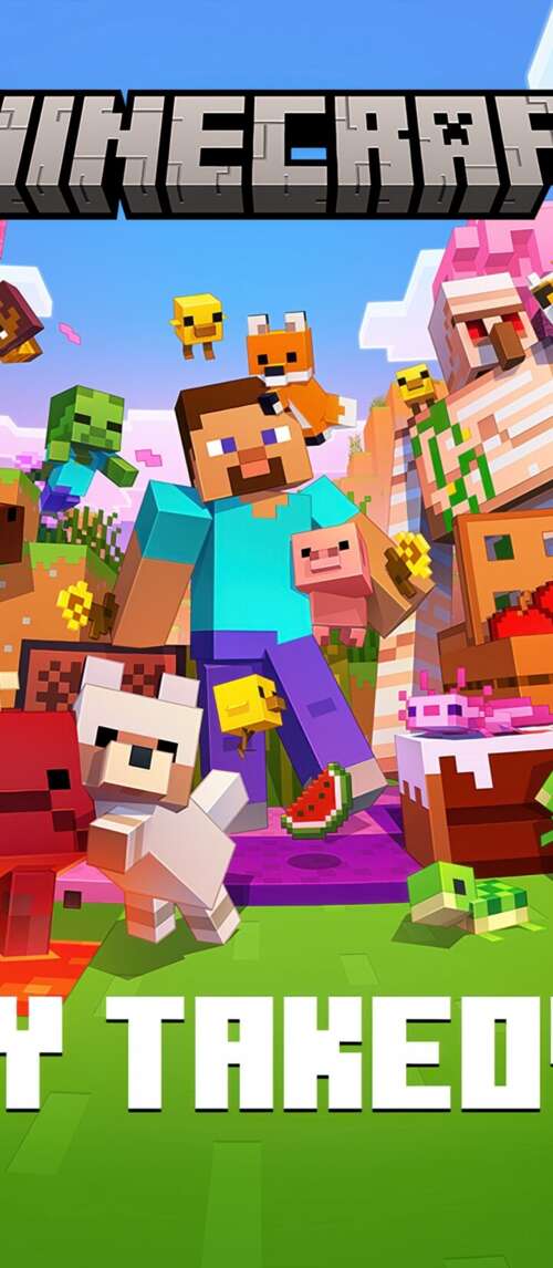 A hyper-realistic 5K rendering of Steve from Minecraft in a highly detailed, next-generation... Xiaomi Redmi 14C 5G wallpapers for android
