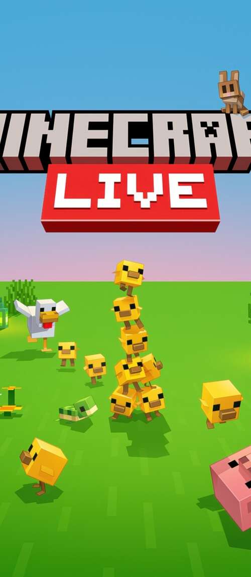 Cinematic 5K key art for Minecraft Live 2026 featuring Steve in a lush, highly detailed... Xiaomi Redmi 14C 5G pictures for wallpaper