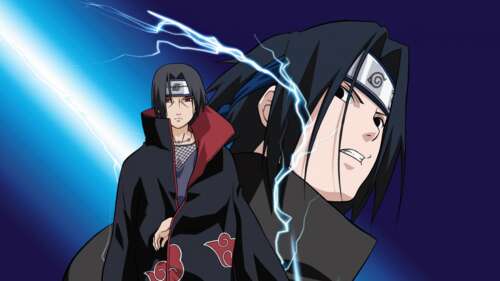 A high-detail cinematic portrait of Sasuke Uchiha and Itachi Uchiha from the anime... 4K (Ultra HD) wallpaper photo gallery download