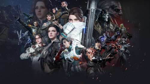 Detailed character art of a playable hero from The First Descendant, featuring futuristic... desktop wallpaper