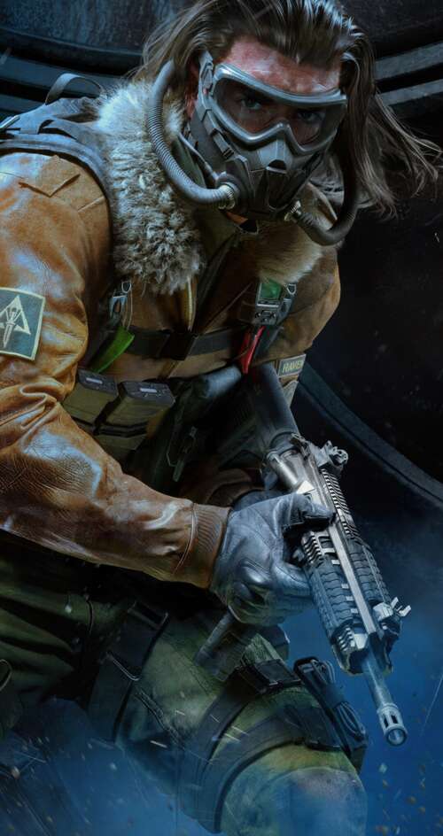 A tactical military operator equipped with futuristic combat gear and advanced weaponry... Sharp Aquos C10 wallpaper photo gallery download