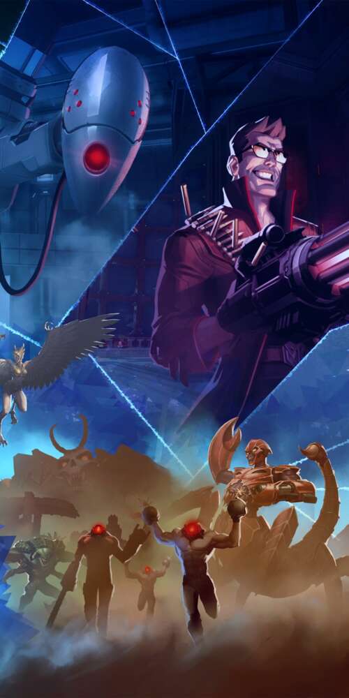 Cinematic key art of a character in white and blue sci-fi armor with glowing cyan... Doogee Fire 3 background images hd