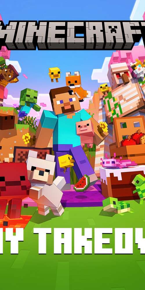 A hyper-realistic 5K rendering of Steve from Minecraft in a highly detailed, next-generation... Doogee Fire 3 wallpaper
