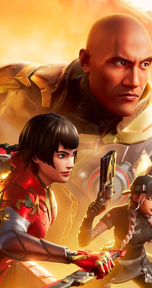 A highly detailed and cinematic view of a stylized combatant in a futuristic Fortnite... Sharp Aquos C10 free background