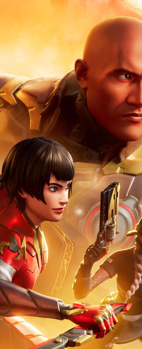 A highly detailed and cinematic view of a stylized combatant in a futuristic Fortnite... Meizu Note 16 background images hd