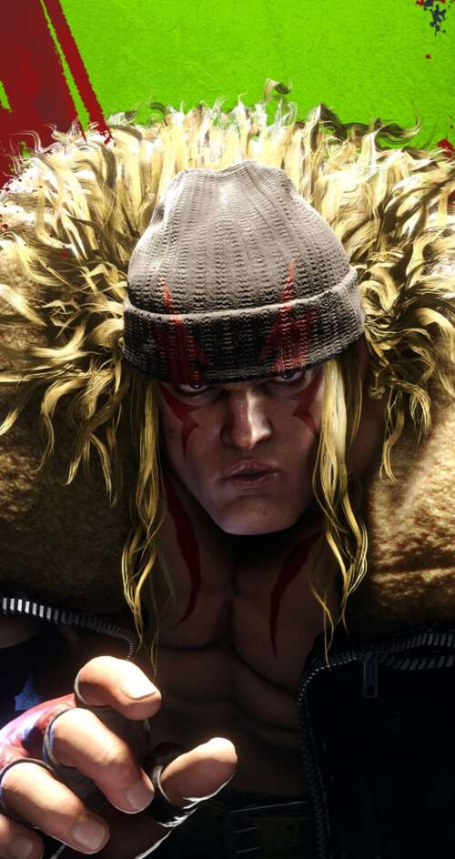 Ryu from Street Fighter 6 in a dynamic martial arts combat stance, featuring his... Sharp Aquos C10 free hd wallpapers
