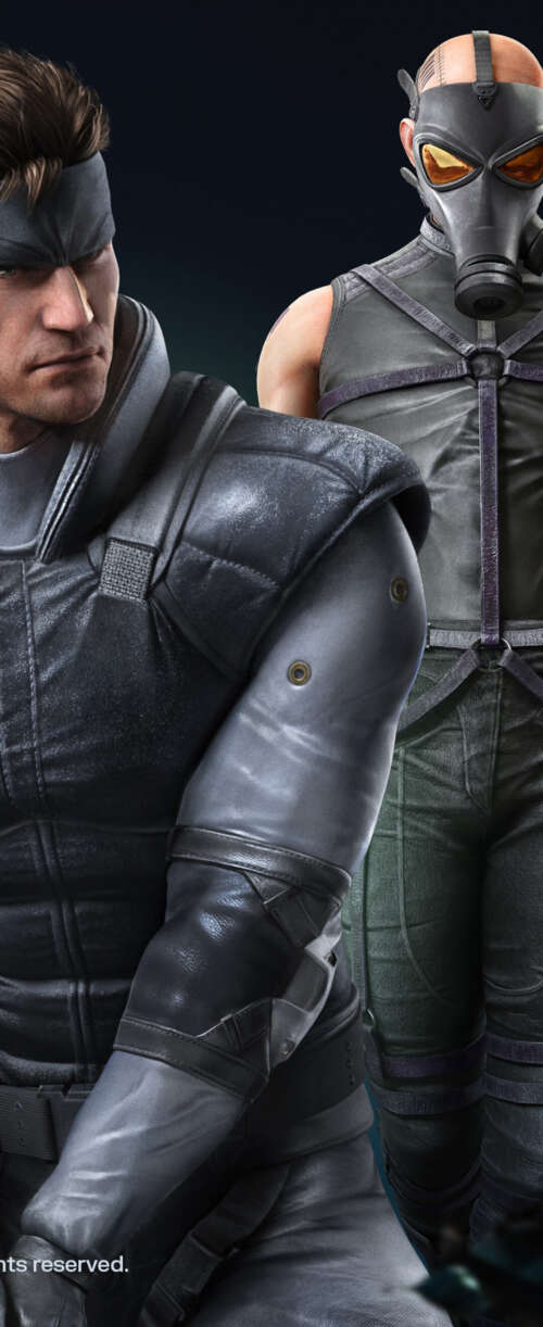 Solid Snake from Metal Gear Solid wearing detailed tactical gear in a gritty combat... Meizu Note 16 lock screen wallpaper