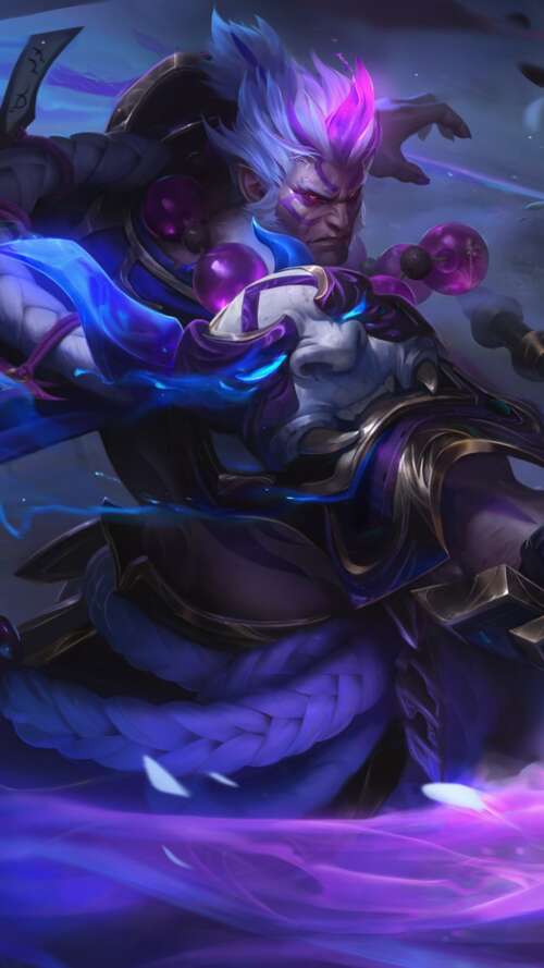 Ahri from League of Legends in her Spirit Blossom skin, surrounded by floating pink... Apple iPhone SE 2020 background images hd