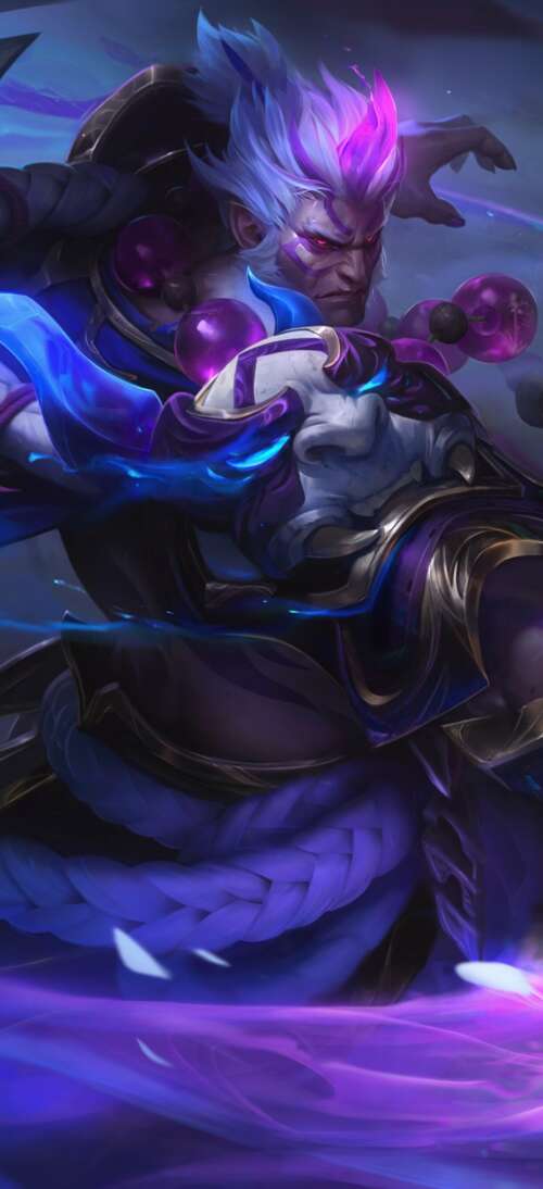 Ahri from League of Legends in her Spirit Blossom skin, surrounded by floating pink... realme neo7 Turbo mobile wallpaper