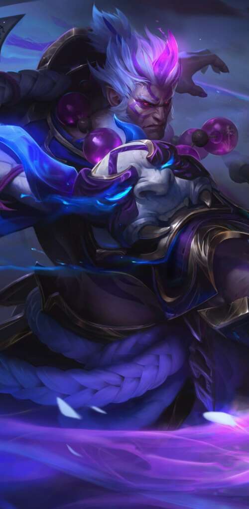 Ahri from League of Legends in her Spirit Blossom skin, surrounded by floating pink... Huawei Mate 30 Pro wallpaper