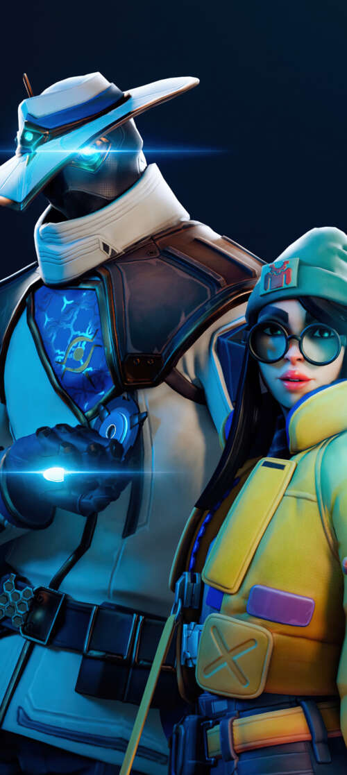 Character art featuring the Valorant agents Sage, Cypher, and Killjoy. Doogee Fire 7 free hd wallpapers