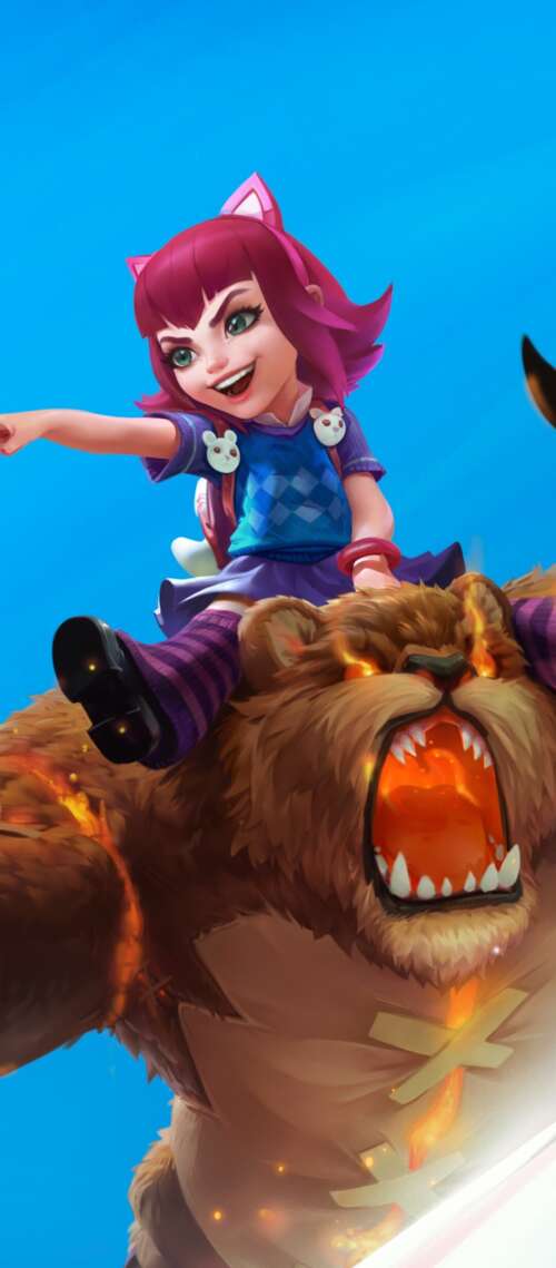 Annie from League of Legends: Wild Rift hd background