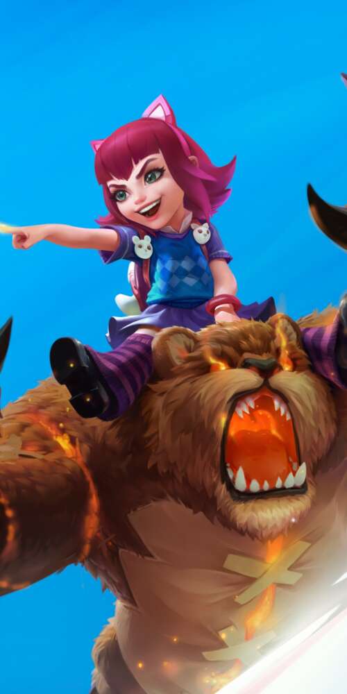 Annie from League of Legends: Wild Rift Doogee Fire 3 Max pictures for wallpaper