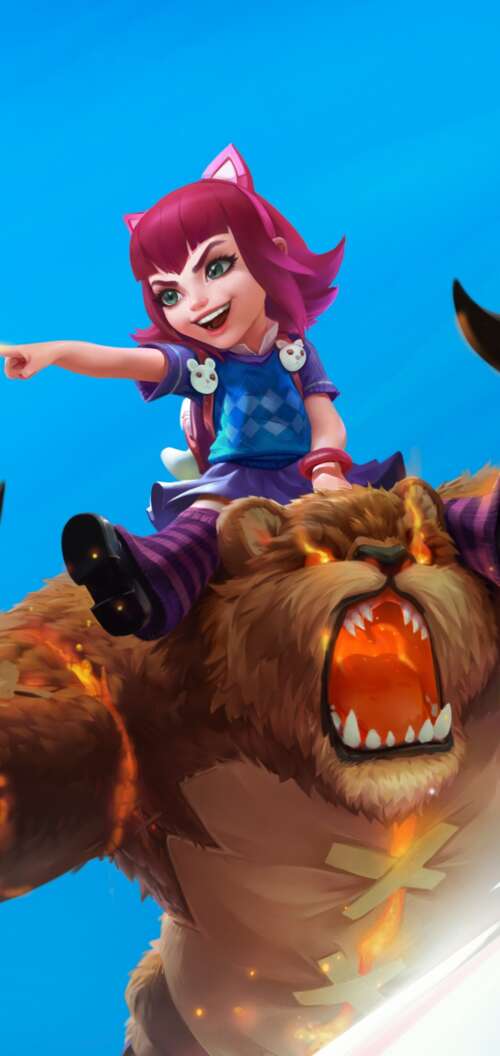 Annie from League of Legends: Wild Rift Oppo A6s free background images