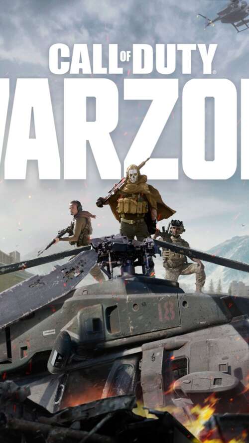 A tactical soldier from Call of Duty: Warzone equipped with military gear, ready... lava Play Max high definition wallpaper