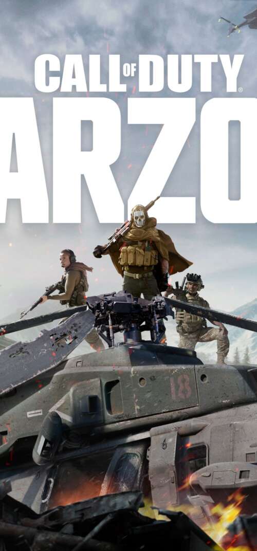 A tactical soldier from Call of Duty: Warzone equipped with military gear, ready... Samsung Galaxy S26 Ultra pictures for wallpaper