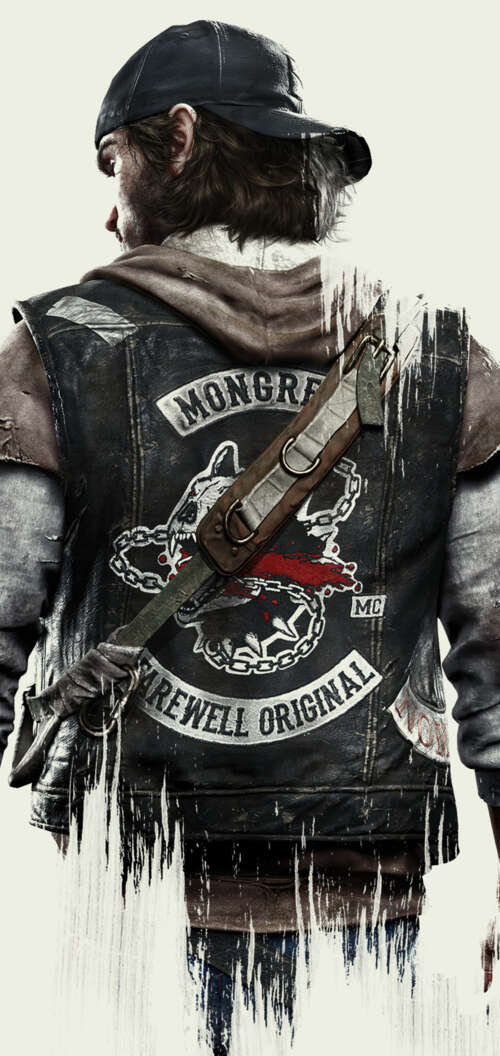A high-detail portrait of Deacon St. John from the video game Days Gone, featuring... Oppo A6s wallpaper images