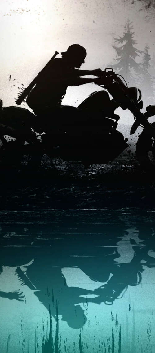 Deacon St. John, the main character from the video game Days Gone, appearing in a... Blackview WAVE 10 mobile wallpaper