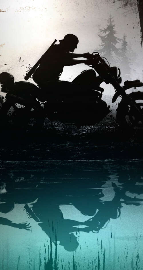 Deacon St. John, the main character from the video game Days Gone, appearing in a... Sharp Aquos C10 download free wallpaper for phone