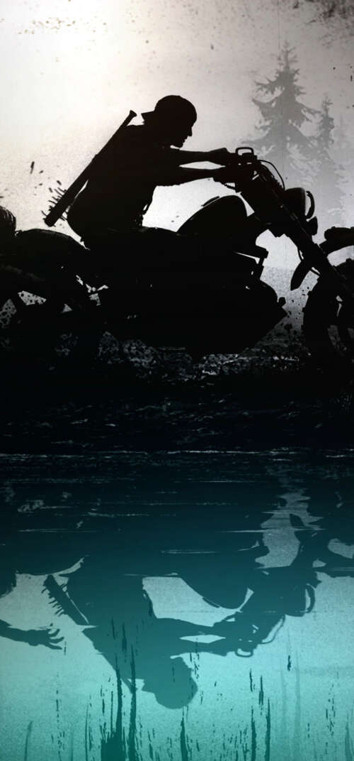 Deacon St. John, the main character from the video game Days Gone, appearing in a... free wallpaper