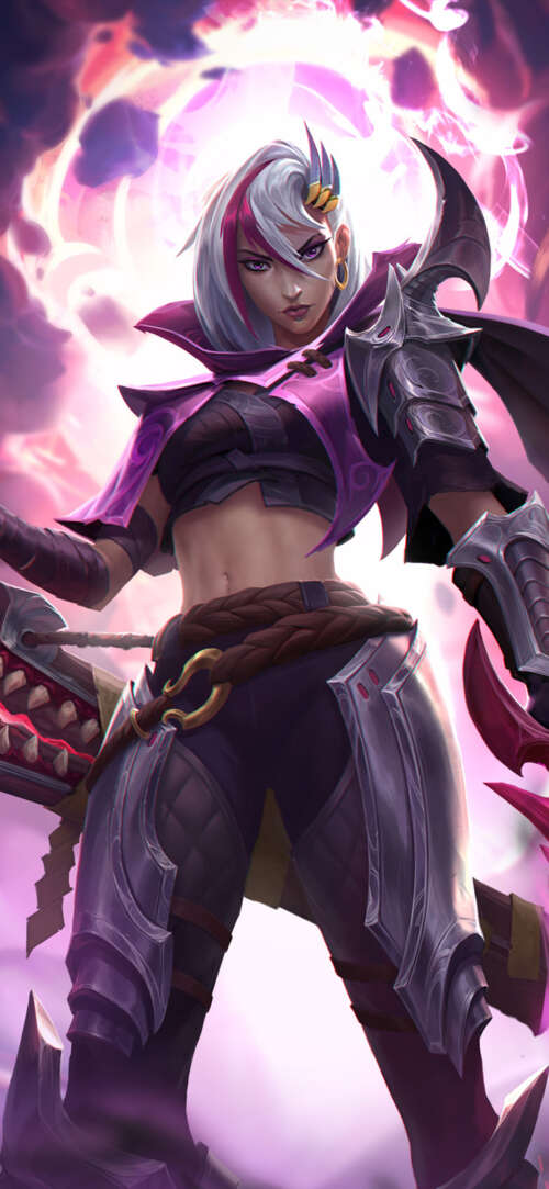 An epic character skin concept for Mobile Legends: Bang Bang featuring intricate...