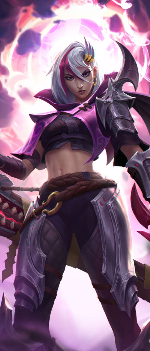 An epic character skin concept for Mobile Legends: Bang Bang featuring intricate...