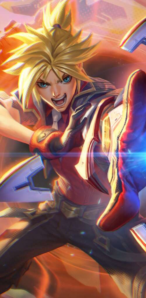 A high-resolution portrait of Ezreal from League of Legends. Huawei Mate 30 Pro wallpaper photo gallery download
