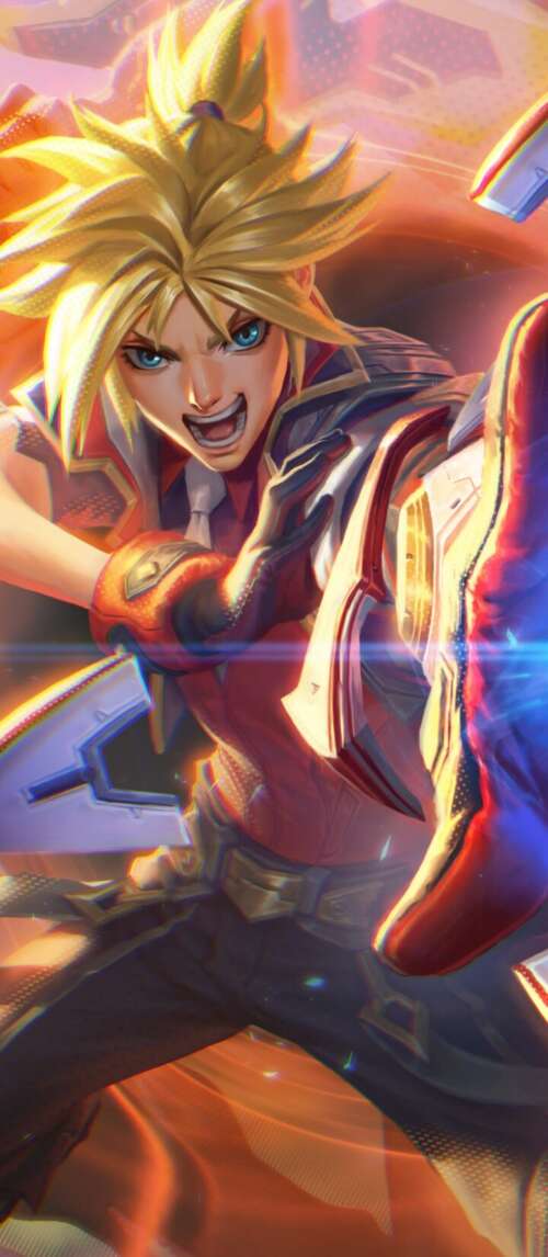 A high-resolution portrait of Ezreal from League of Legends. Xiaomi Redmi 14C 5G free hd wallpapers