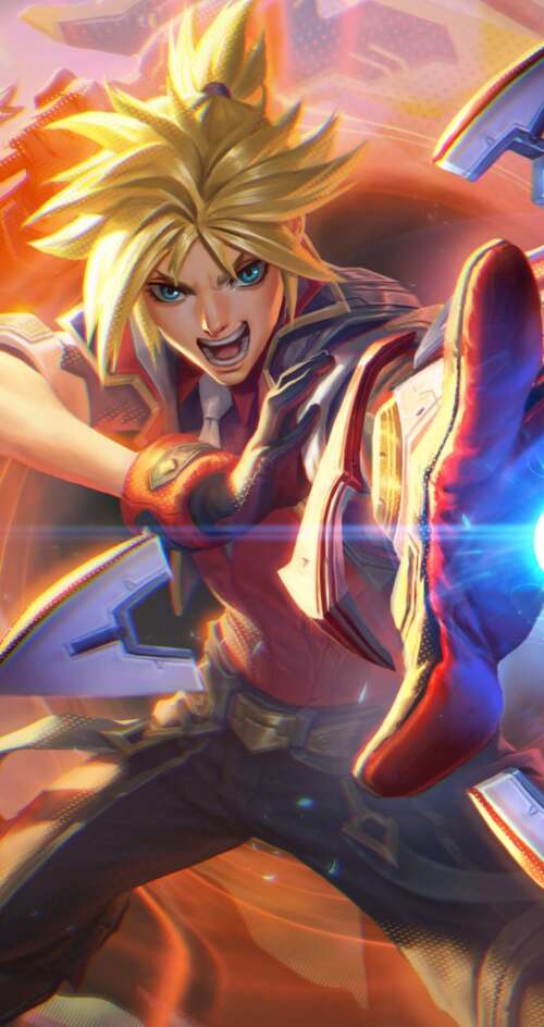 A high-resolution portrait of Ezreal from League of Legends. Sharp Aquos C10 wallpaper photo gallery download
