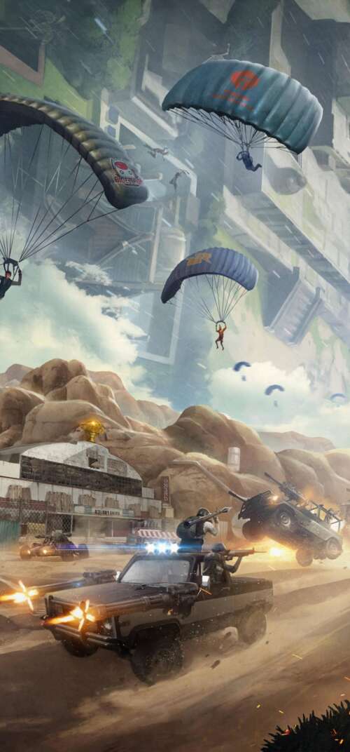 A high-resolution, cinematic view of a player character from PUBG: Battlegrounds... Samsung Galaxy S26 Ultra
