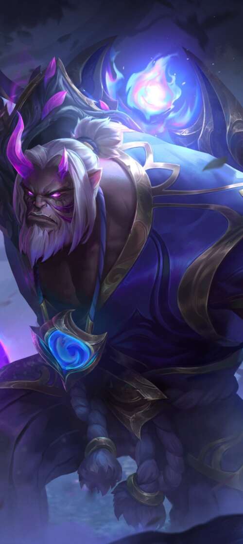A magical and ethereal landscape inspired by the Spirit Blossom universe in League...