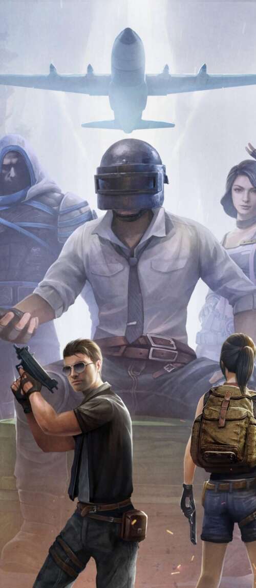 A high-resolution, cinematic view of a tactical soldier from PlayerUnknown's Battlegrounds... Xiaomi Redmi 14C 5G wallpapers for android