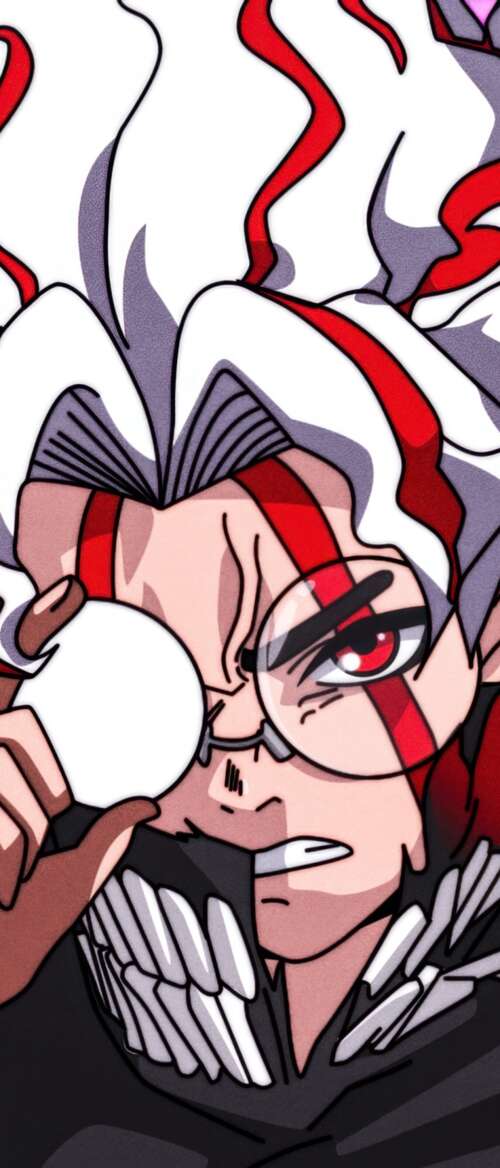 Momo Ayase, Ken Takakura (Okarun), and Turbo Granny from the anime and manga Dandadan. nubia Flip 3 background images hd