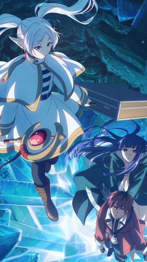 Frieren from the anime series Frieren: Beyond Journey's End free wallpaper
