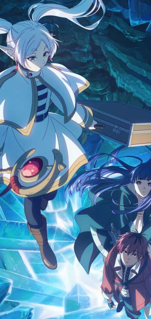 Frieren from the anime series Frieren: Beyond Journey's End Oppo A6x 5G wallpaper