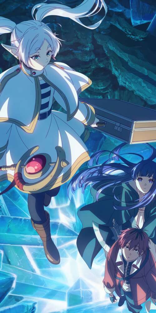 Frieren from the anime series Frieren: Beyond Journey's End Doogee Fire 3 Ultra hand phone wallpaper