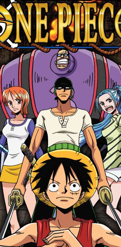 Monkey D. Luffy, Roronoa Zoro, and Nami from the One Piece anime series. Huawei Mate 30 Pro hd background