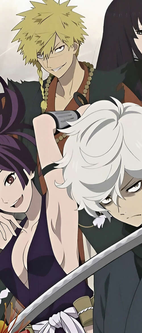 Gabimaru from Hell's Paradise: Jigokuraku anime poster nubia Flip 3 free background images