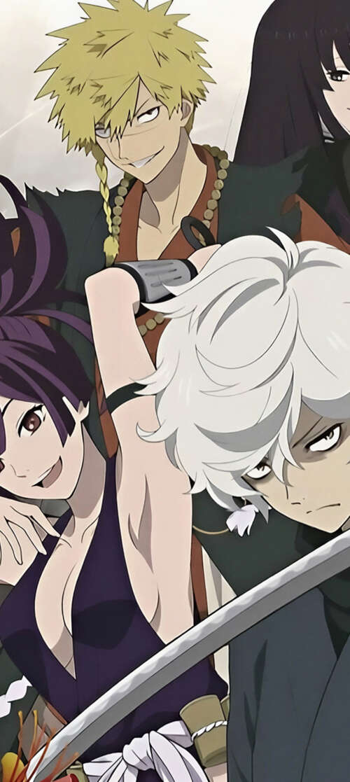 Gabimaru from Hell's Paradise: Jigokuraku anime poster Motorola Moto X70 Air wallpaper images