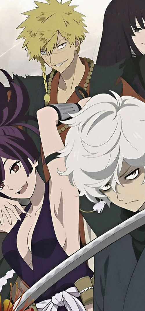 Gabimaru from Hell's Paradise: Jigokuraku anime poster UmiDigi Umidigi X free wallpaper