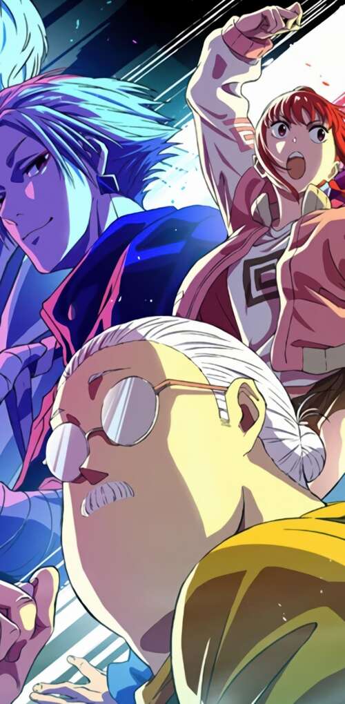 Anime poster for Sakamoto Days Season 1 featuring Taro Sakamoto, Shin Asakura, and... Huawei Mate 30 Pro pictures for wallpaper